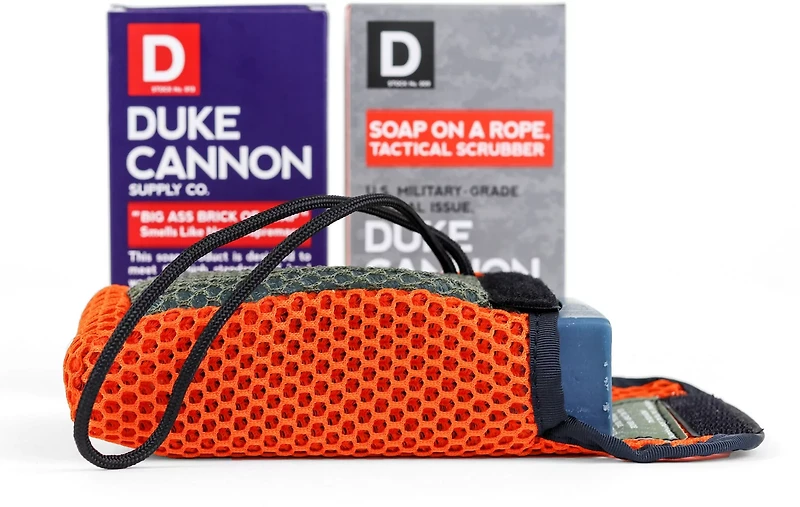 Duke Cannon Soap on a Rope Tactical Scrubber