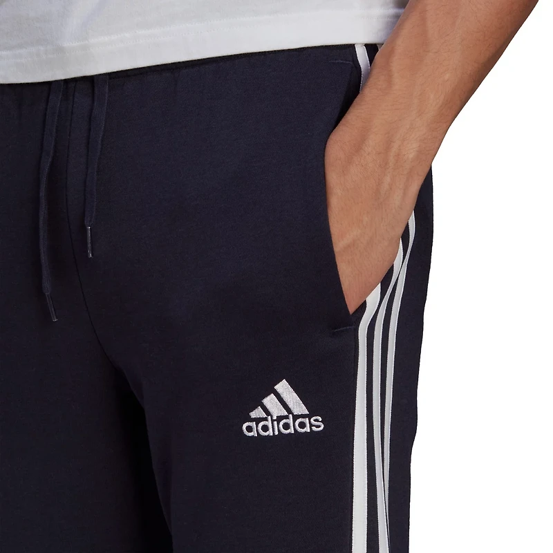 adidas Men's 3S Fleece Tapered Sweatpants