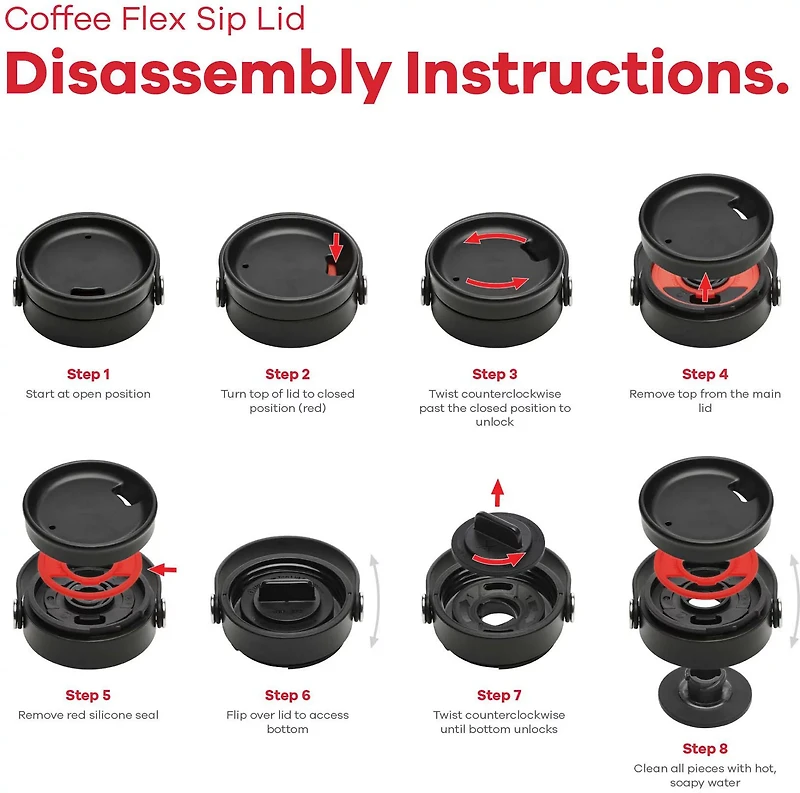 Hydro Flask Wide Mouth Flex Sip Lid