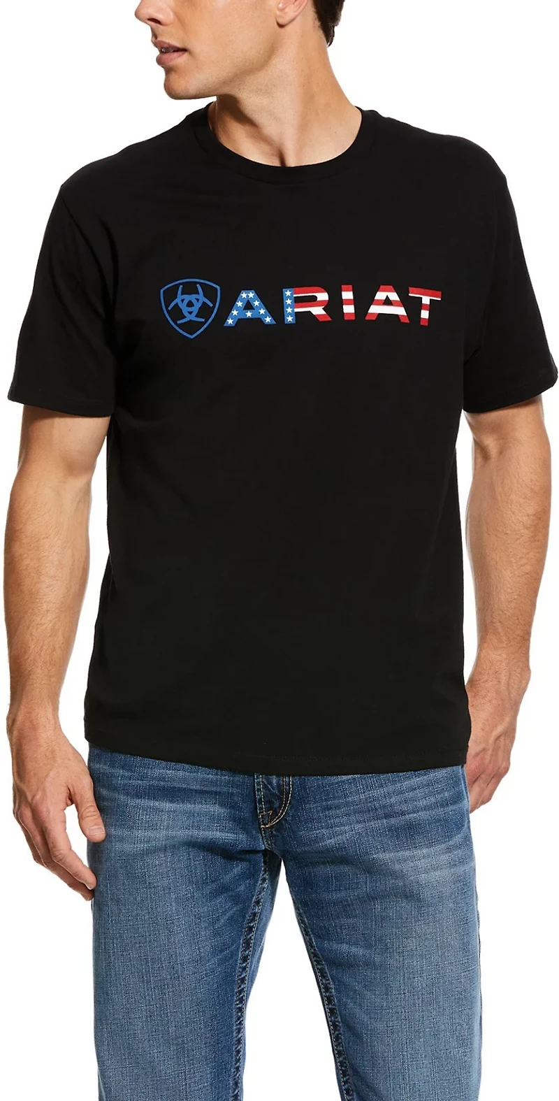 Ariat Men's USA Wordmark T-shirt