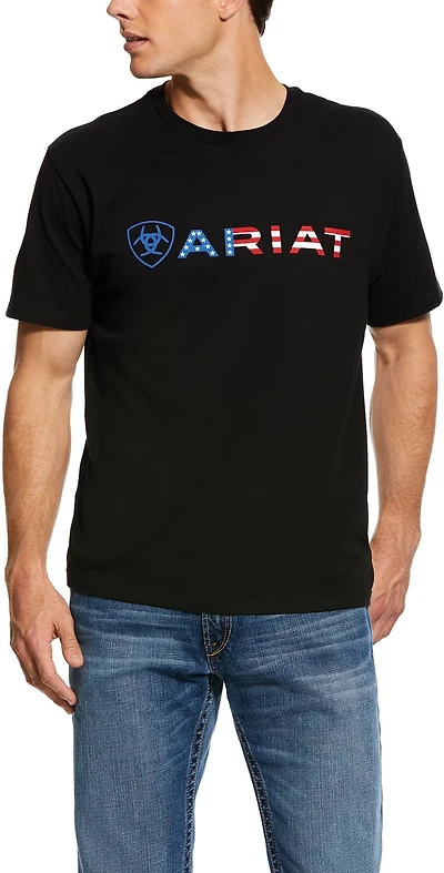 Ariat Men's USA Wordmark T-shirt