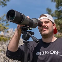 Athlon Optics Argos 20-60x85 Straight Angle Spotting Scope
