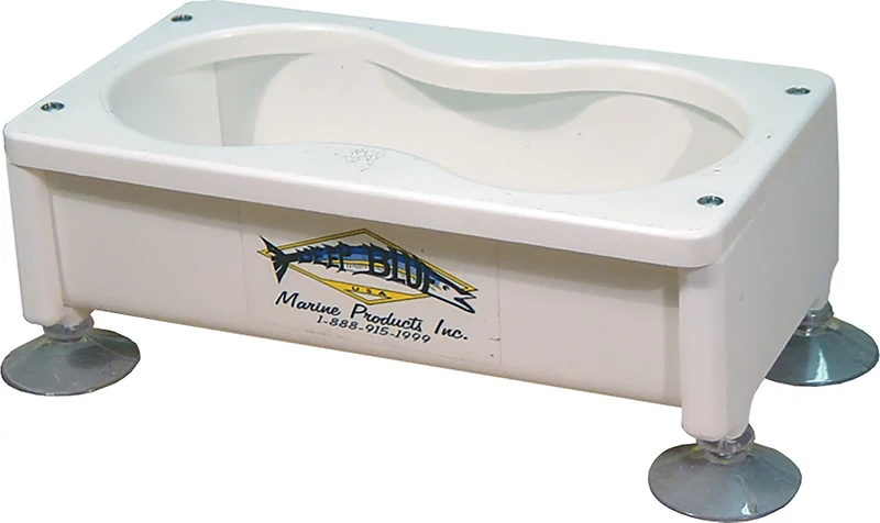 Deep Blue Storage Box Double Drink Holder with Suction Cup