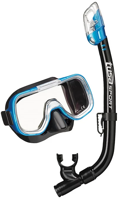 Tusa Youth Mini-Kleio Mask and Dry Snorkel Combo