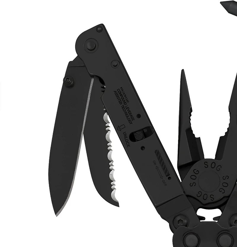 SOG PowerLock V-Cutter Multitool