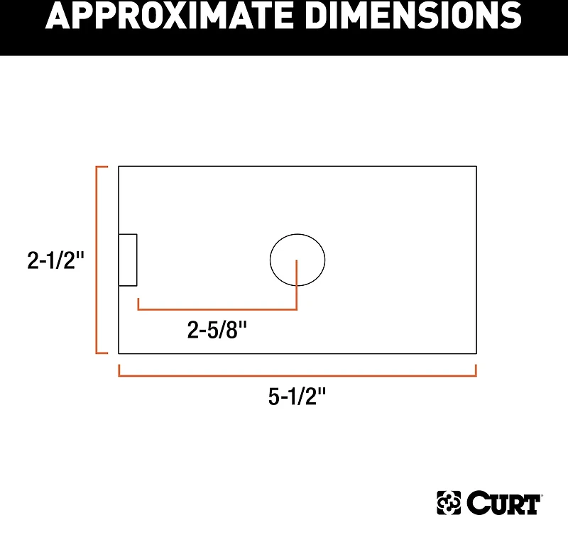 CURT Ball Mount Reducer Sleeve