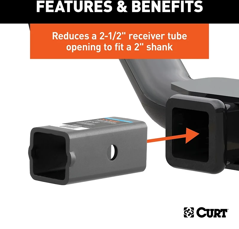 CURT Ball Mount Reducer Sleeve