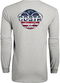 Costa Men's Chrome USA Long Sleeve T-shirt