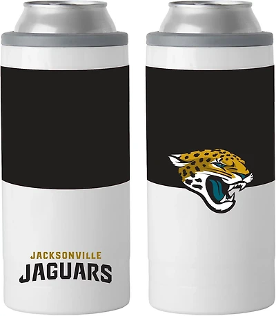 Logo Jacksonville Jaguars Colorblock 12 oz Slim Can Coolie