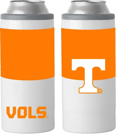Logo University of Tennessee Colorblock 12 oz Slim Can Coolie