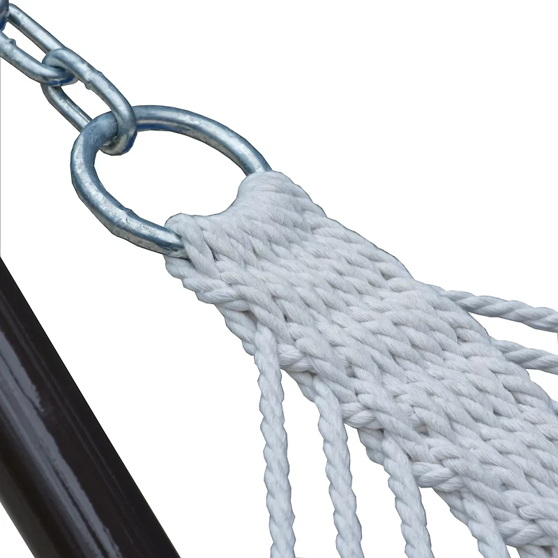 Algoma Cotton Rope Hammock Stand, Pad and Pillow Combination