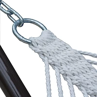Algoma Cotton Rope Hammock Stand, Pad and Pillow Combination