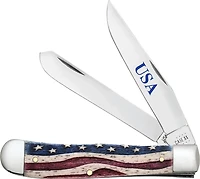WR Case & Sons Cutlery Co Star Spangled Banner Trapper