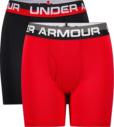 Under Armour Boys' Performance Boxer Briefs 2-Pack