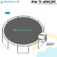 SkyBound 12 ft Universal Replacement Trampoline Pad