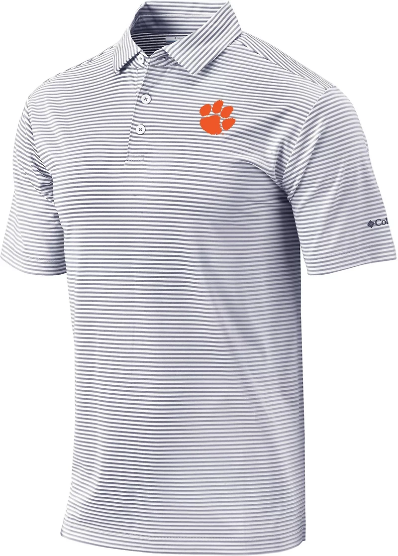 Columbia Sportswear Men's Clemson University Club Invite Polo Shirt