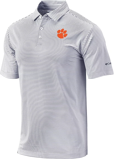 Columbia Sportswear Men's Clemson University Club Invite Polo Shirt