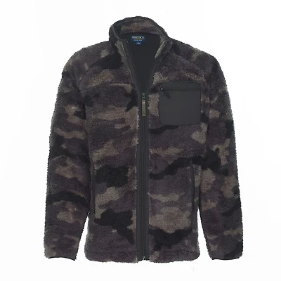 Smith's Workwear Men's Camo Butter Sherpa Full-Zip Jacket