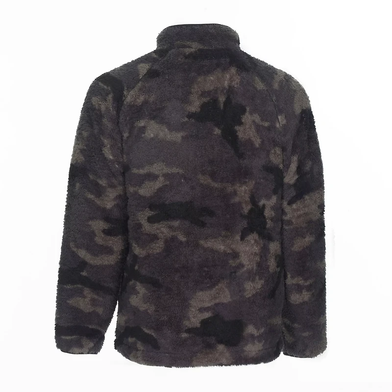 Smith's Workwear Men's Camo Butter Sherpa Full-Zip Jacket
