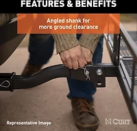 CURT 500 lb 60 in Basket Cargo Carrier