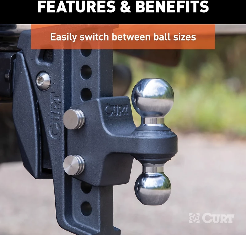 CURT Replacement Rebellion XD 15,000 lb Dual Ball