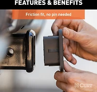 CURT Towing Starter Kit with 2 in Ball