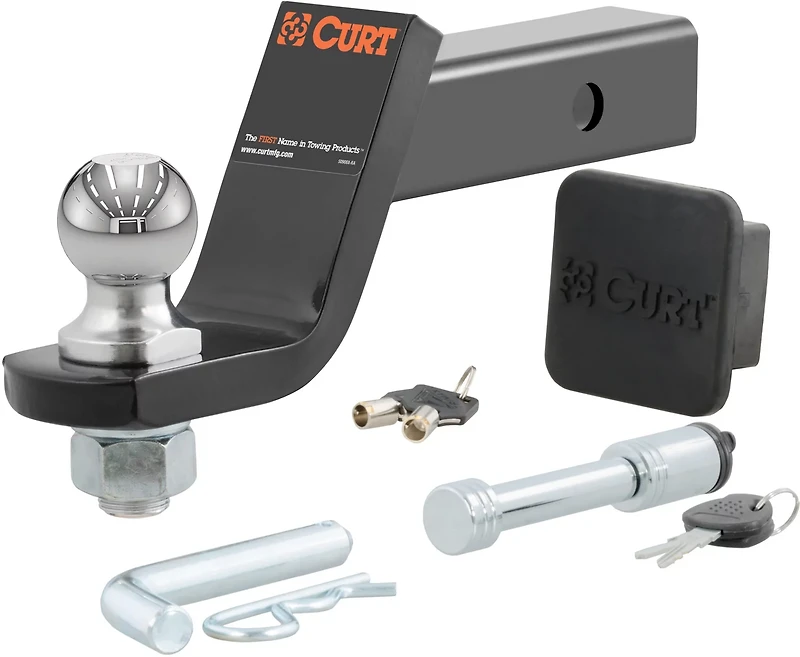 CURT 7,500 lb Towing Starter Kit with 2 in Ball