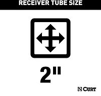 CURT Bumper Mount Travel Trailer Hitch
