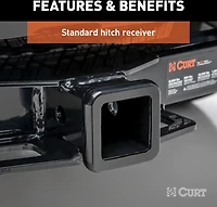 CURT Bumper Mount Travel Trailer Hitch