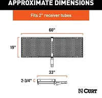 CURT 60 in x 20 in Folding Cargo Carrier