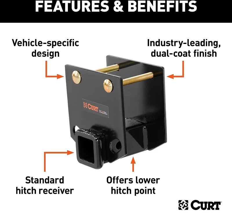 CURT Bumper Mount Travel Trailer Hitch
