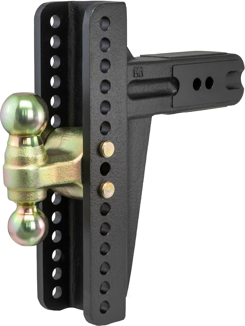 CURT 21,000 lb Adjustable Channel Mount with Dual Ball