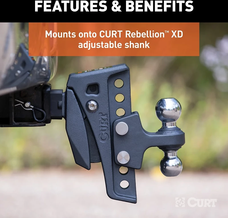 CURT Replacement Rebellion XD 15,000 lb Dual Ball