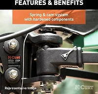 CURT TruTrack Weight Distribution Hitch
