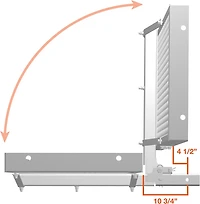 CURT 60 in x 20 in Folding Cargo Carrier