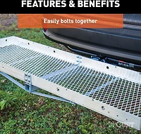 CURT 60 in x 20 in Folding Cargo Carrier