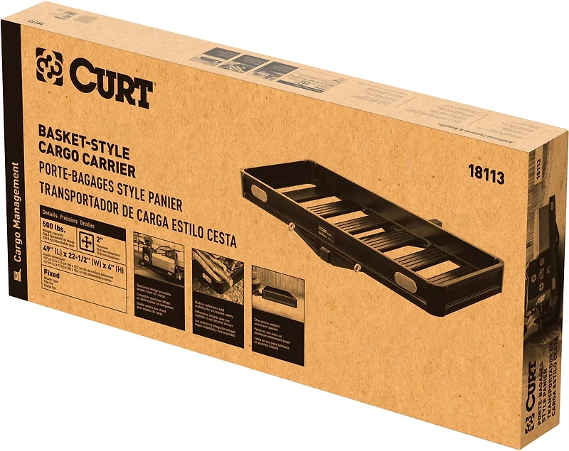 CURT Aluminum Cargo Carrier
