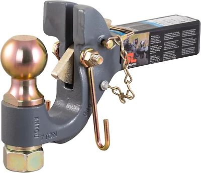 CURT SecureLatch Receiver-Mount Ball and Pintle Hitch