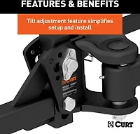 CURT TruTrack Weight Distribution Hitch