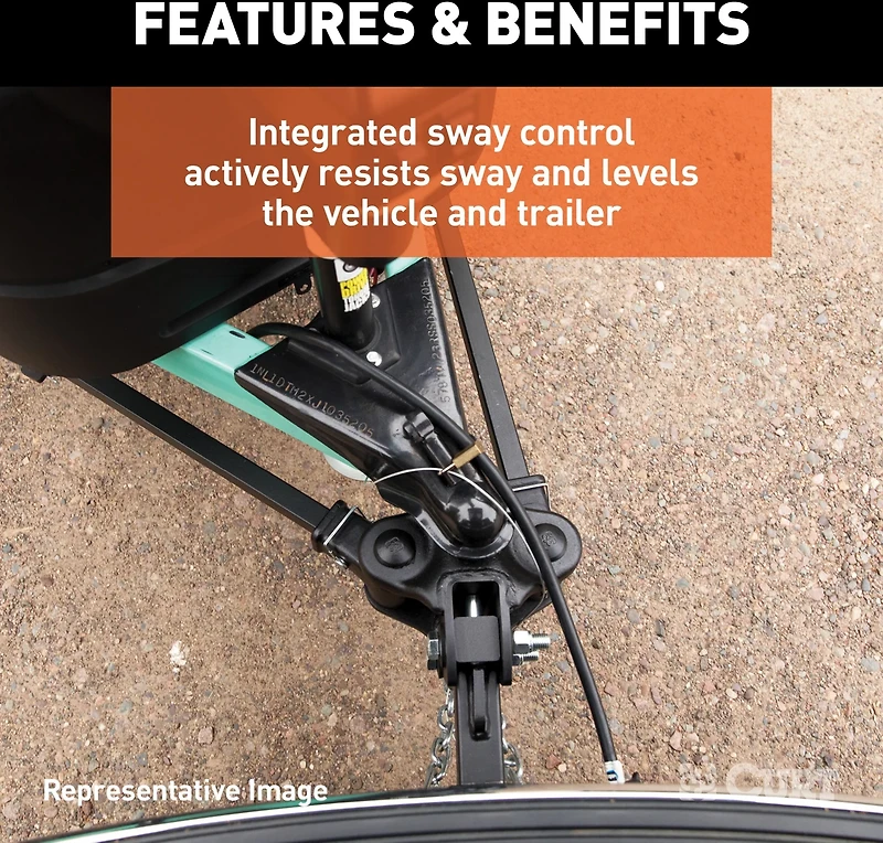 CURT TruTrack Weight Distribution Hitch