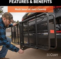 CURT 60 in x 20 in Folding Cargo Carrier