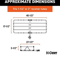 CURT 500 lb Cargo Carrier