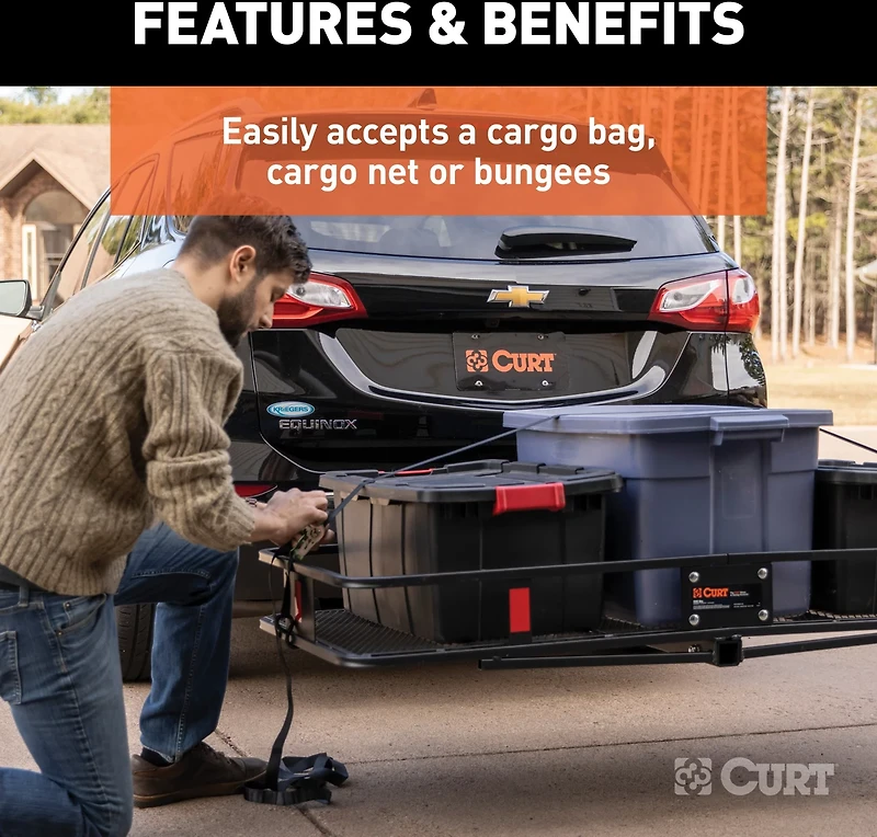 CURT 500 lb 60 in x 24 in Cargo Carrier