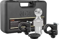 CURT OEM GM Puck System Gooseneck Ball and Safety Chain Anchor Kit