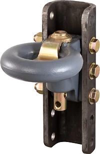 CURT SecureLatch 40,000 lb Lunette Eye Ring and Channel