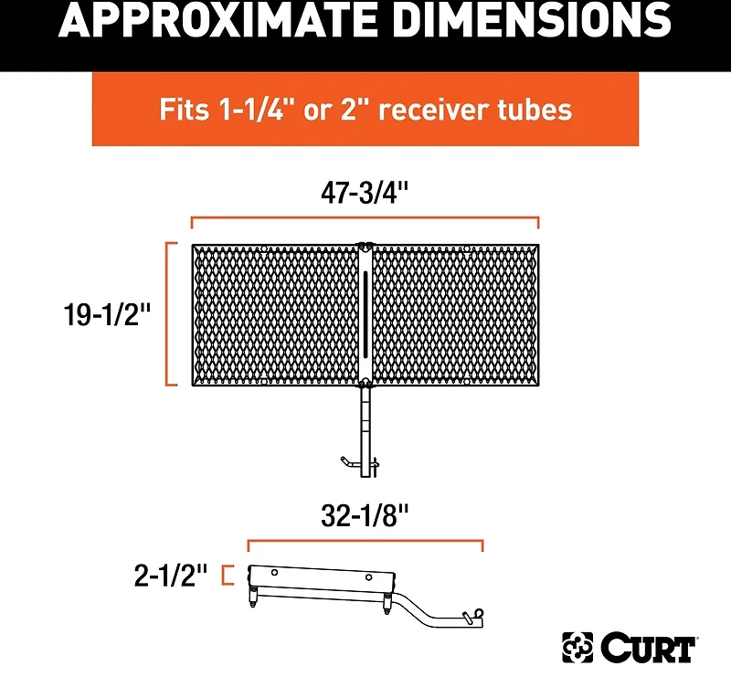 CURT 300 lb Cargo Carrier