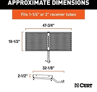 CURT 300 lb Cargo Carrier
