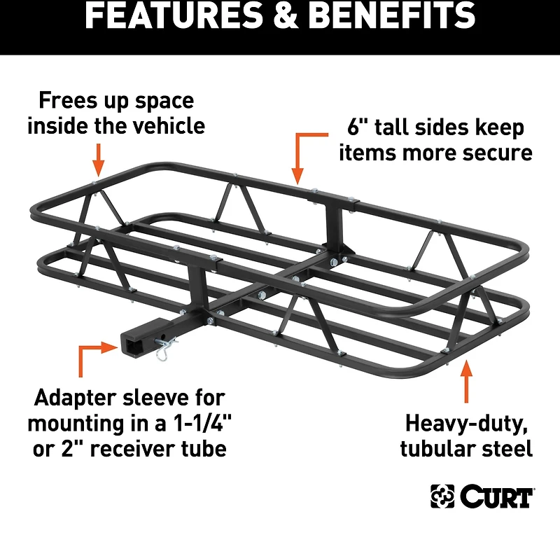 CURT 500 lb Cargo Carrier