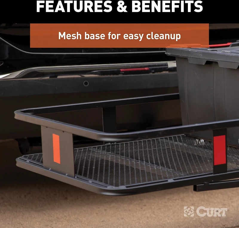 CURT 500 lb 60 in Basket Cargo Carrier