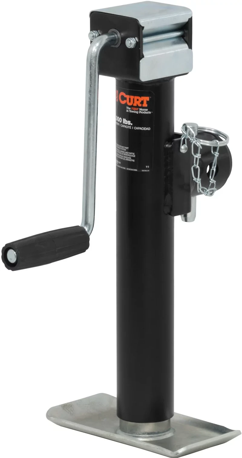 CURT Side Wind Pipe Mount Swivel Jack
